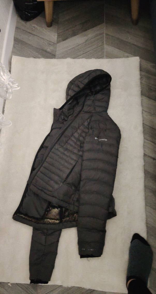 Gri Fermuarlı mont - Görsel 2