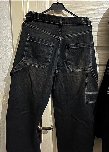 36 Beden siyah Renk baggy jean