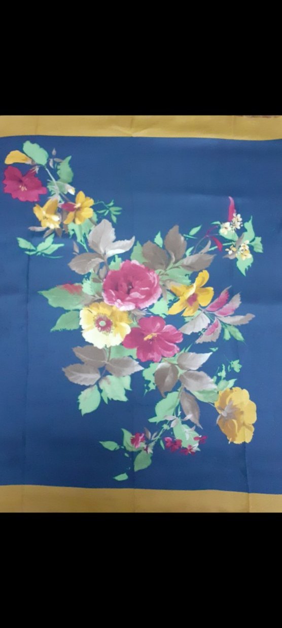 Çok Renkli Bohem İpek Şal - Görsel 4