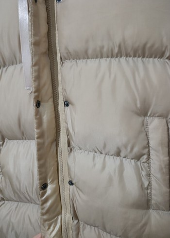 Araboy krem rengi şisme kollu - Görsel 5