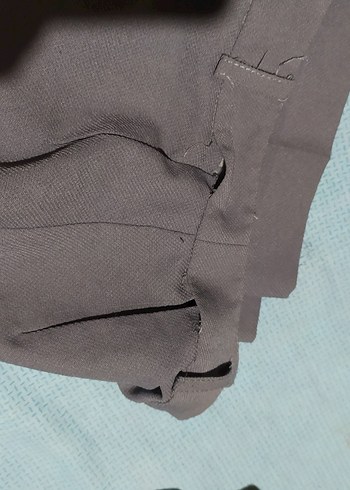 Gri Kadın İş Pantolonu Regular Fit - Görsel 6