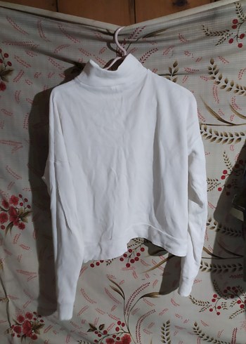 Uzun Kollu Beyaz Pamuklu Kadın Gömlek - Görsel 4