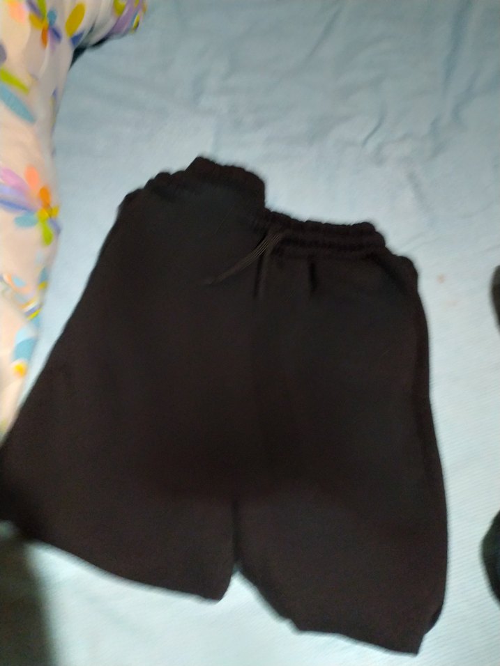 Siyah Bel Detaylı Rahat Eşofman - Görsel 3