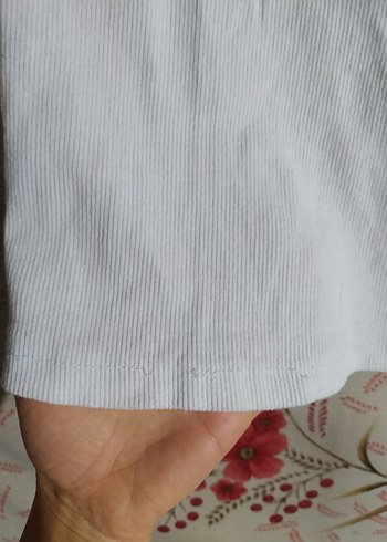 Kadın Beyaz Kısa Basic Atlet - Görsel 5