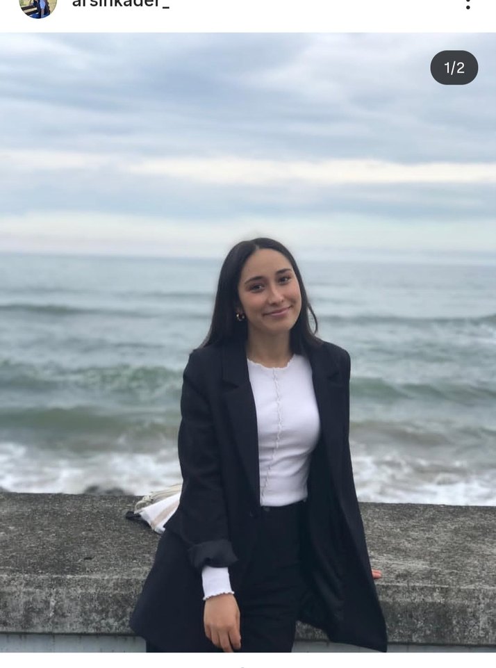 Kadın Siyah Düğmeli Blazer Ceket - Görsel 2