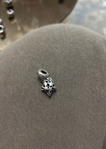 Mavi parlak yıldızlı pandora charm - Görsel 2