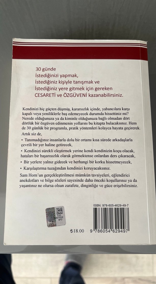 30 Adımda Özgüven - Sam Horn - Görsel 2