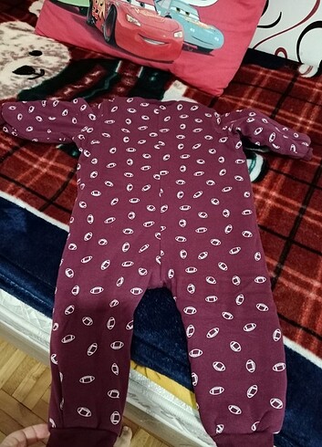 24-36 Ay Beden kırmızı Renk Uyku tulumu