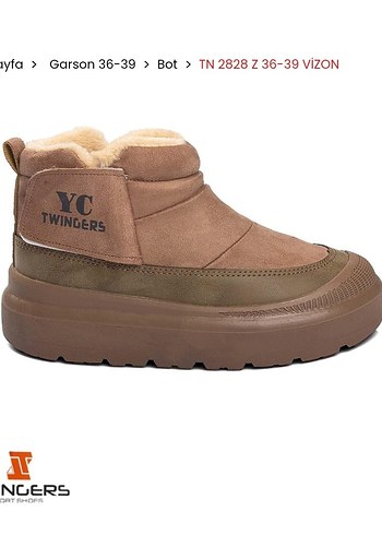 Gri Kürklü Kadın Dolgu Topuk Bot - Görsel 2