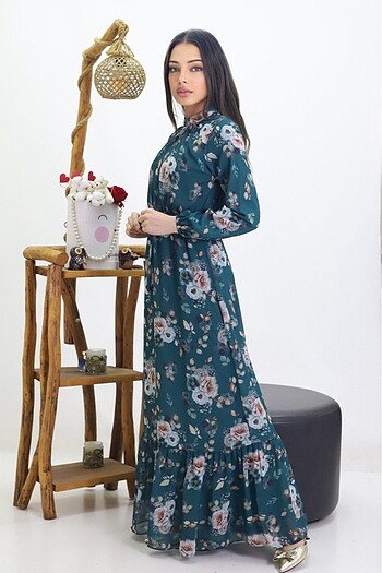 Şifon elbise