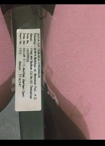 Ikea gnarb kaşık,maşa ve spatula seti
