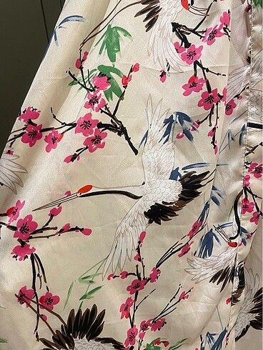 Saten elbise - Görsel 2