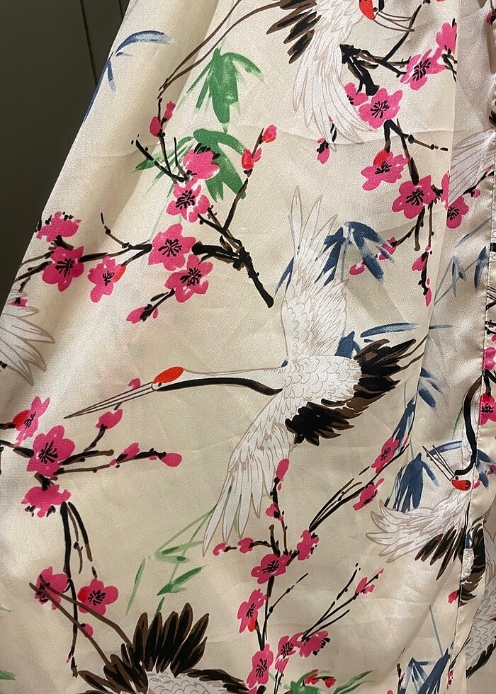 Saten elbise - Görsel 2