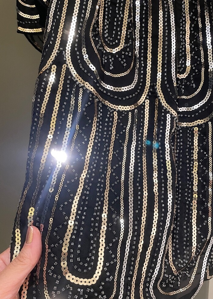 Abiye şık elbise - Görsel 2