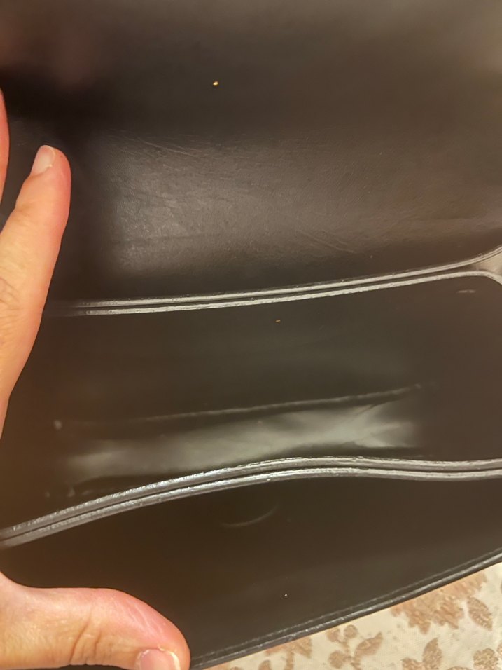 Klasik Şıklık Parisian Siyah Deri Çapraz Çanta - Görsel 3