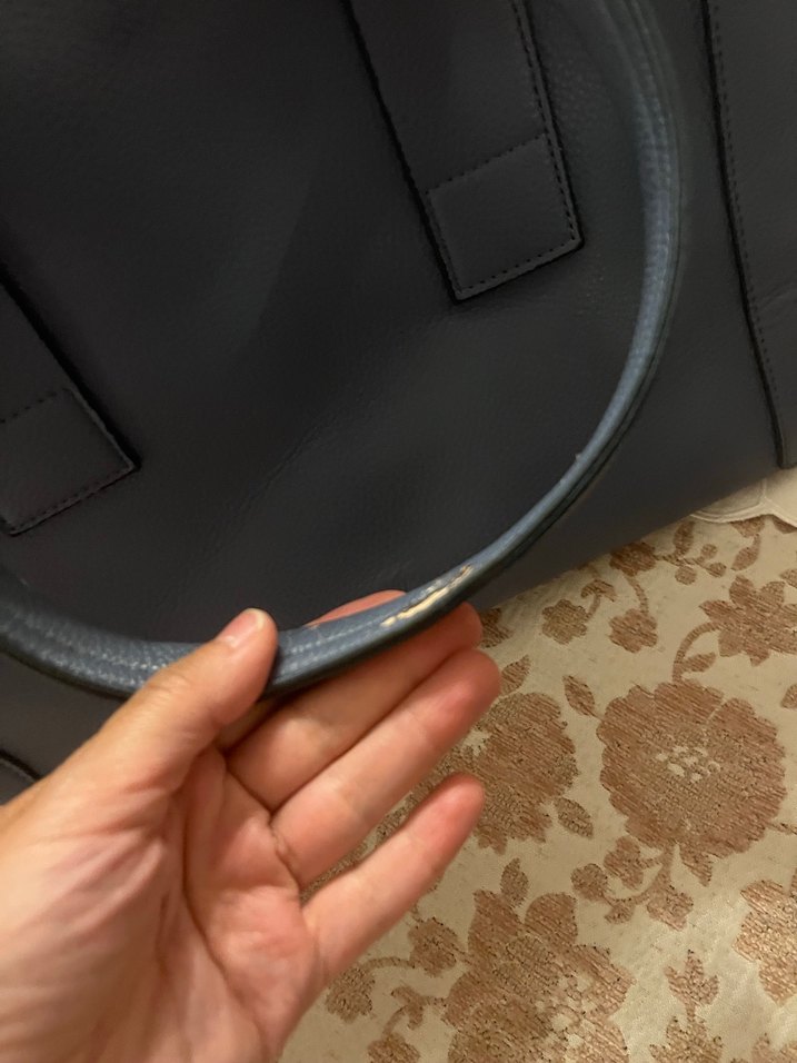 Siyah Deri Kadın Omuz Çantası - Görsel 2