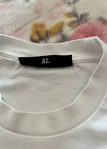 Beyaz Pamuklu Erkek Tişört - Görsel 4