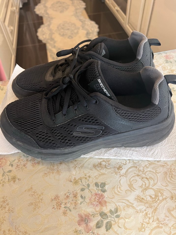 Siyah Bağcıklı erkek Spor Ayakkabı - Görsel 4