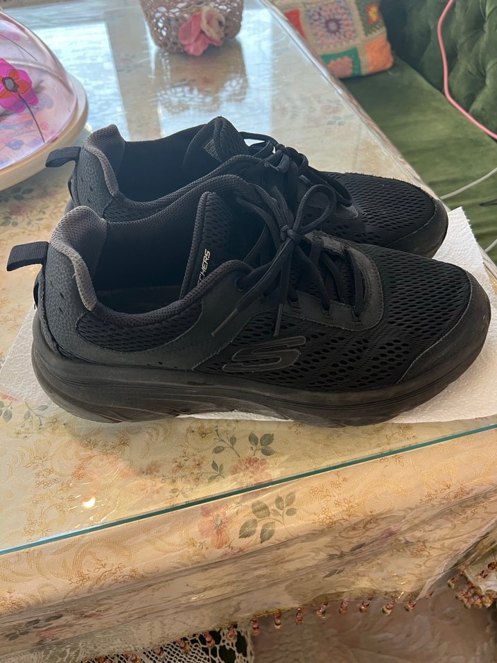 Siyah Bağcıklı erkek Spor Ayakkabı - Görsel 3