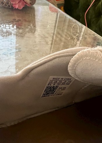 Beyaz Bağcıklı Kadın Spor Ayakkabı - Görsel 6