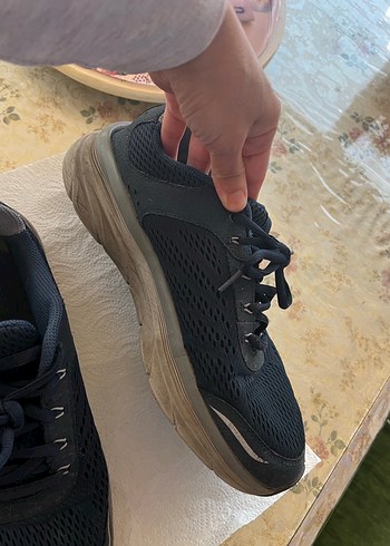 Siyah Erkek Spor Ayakkabı Bağcıklı - Görsel 9