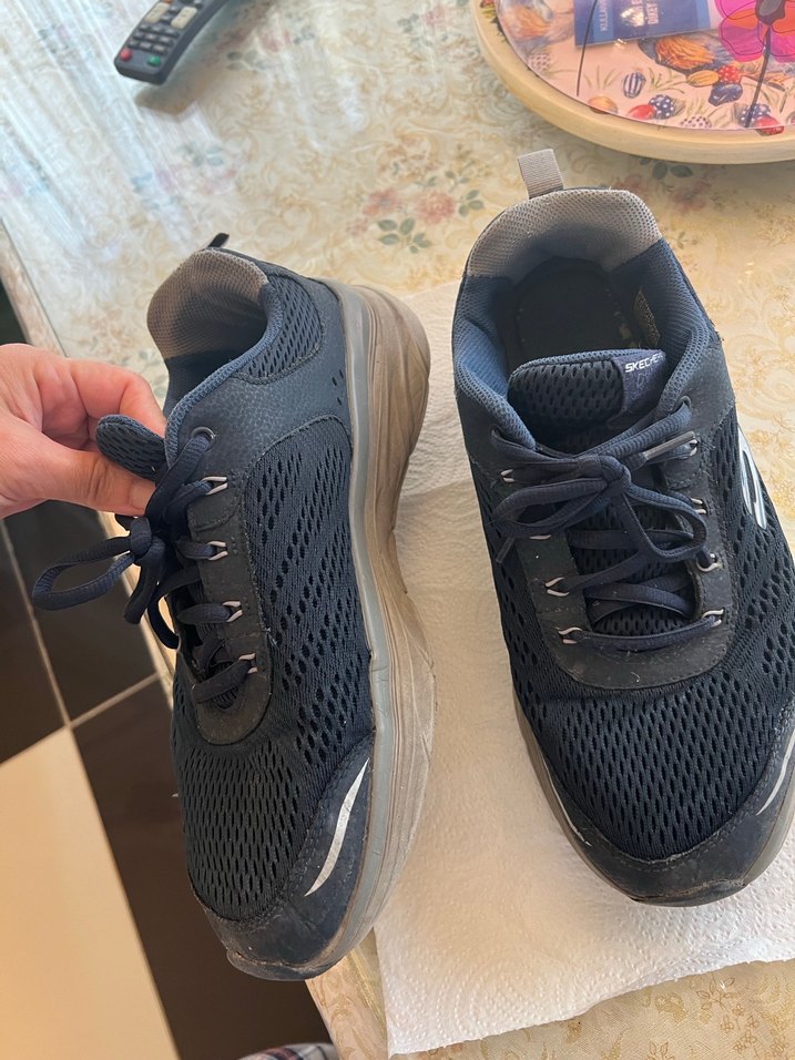 Siyah Erkek Spor Ayakkabı Bağcıklı - Görsel 5