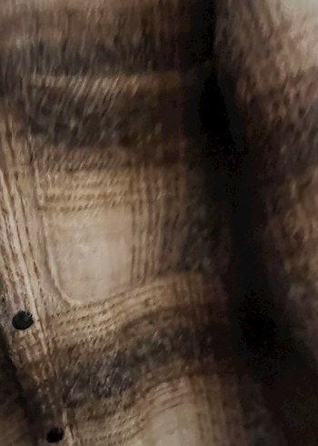 Erkek Kahverengi Yün Düğmeli mont - Görsel 2