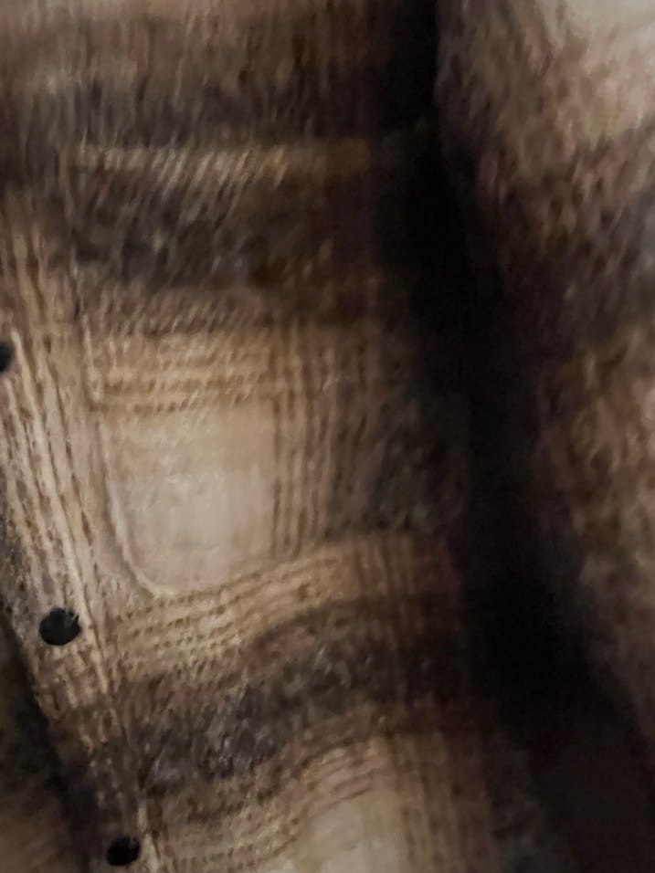 Erkek Kahverengi Yün Düğmeli mont - Görsel 2