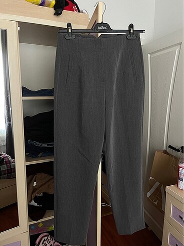 Gri havuç pantalon