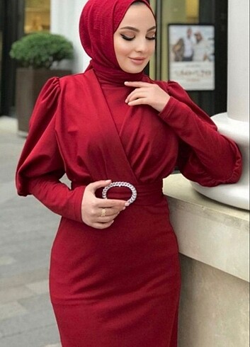 Abiye elbise kırmızı 