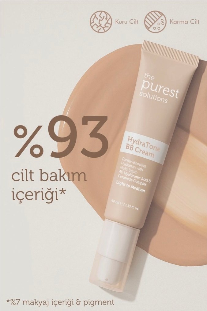The Purest Solutions BB Krem Açık-Orta Ton 40 ml - Görsel 4