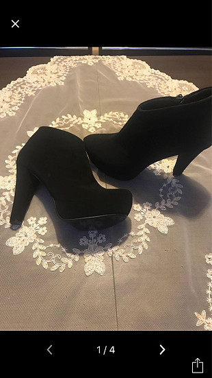 Diğer Kadın süet bootie