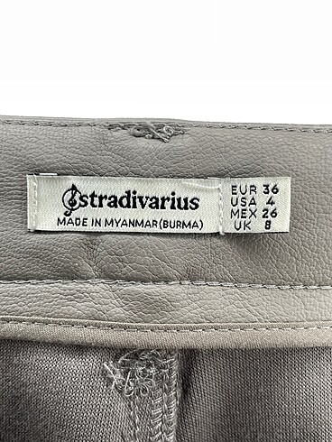 36 Beden gri Renk Stradivarius Skinny %70 İndirimli.