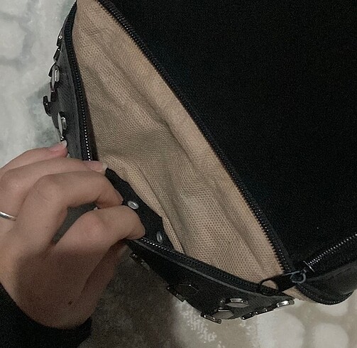 Zara mini siyah canta