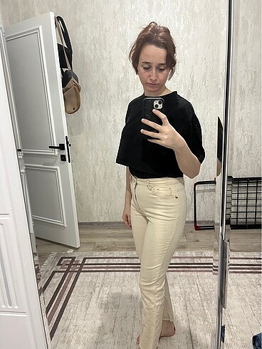 Krem pantolon - Görsel 5