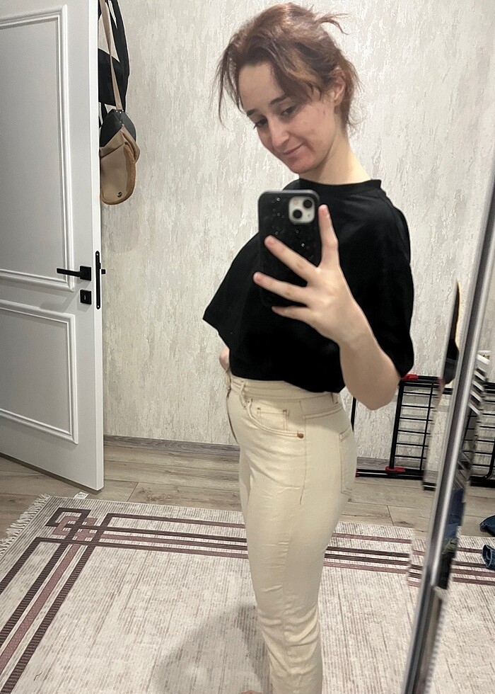 Krem pantolon - Görsel 2