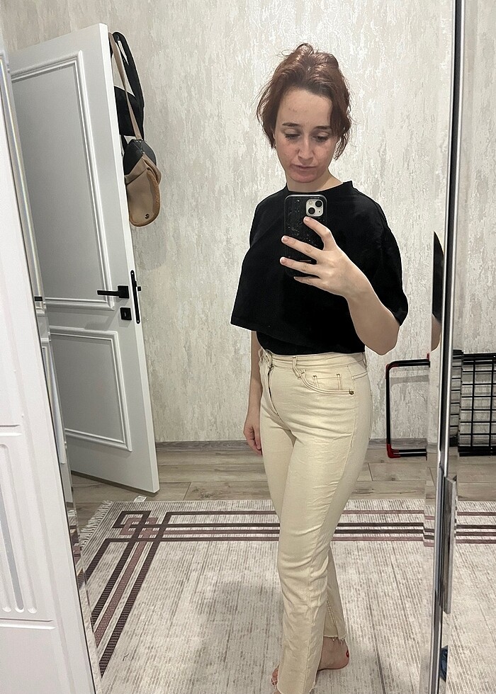 Krem pantolon - Görsel 5