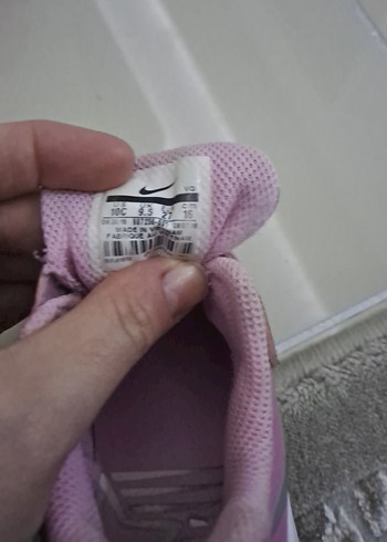 Kız Çocuk Pembe Cırt Cırtlı Spor Ayakkabı - Görsel 6