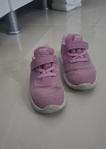 Kız Çocuk Pembe Cırt Cırtlı Spor Ayakkabı - Görsel 3