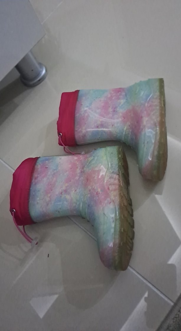 Kız Çocuk Pembe Tie-Dye Desenli Kışlık Bot - Görsel 3