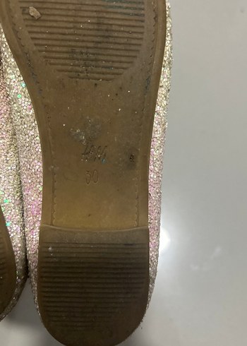 Pembe Parlak Kız Çocuk Babet Ayakkabı - Görsel 2