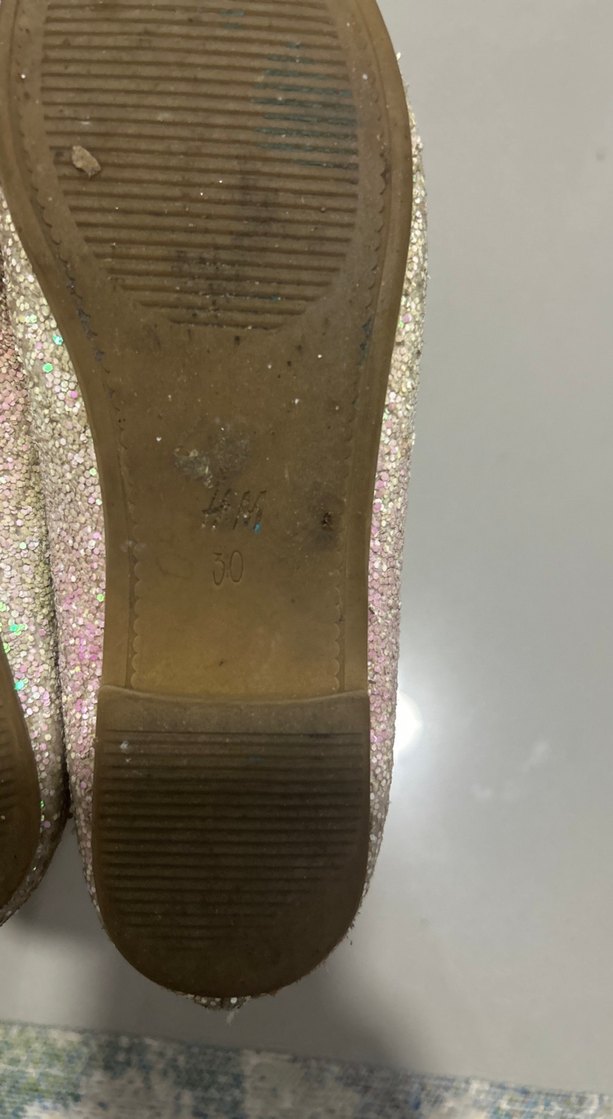 Pembe Parlak Kız Çocuk Babet Ayakkabı - Görsel 2