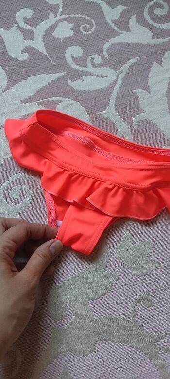 24-36 Ay Beden pembe Renk Decathlon kız çocuk 2-3 yaş slip mayo