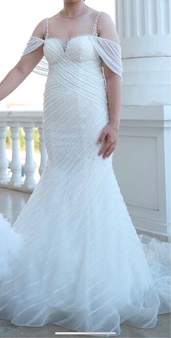 Balık Model Gelinlik - Görsel 5