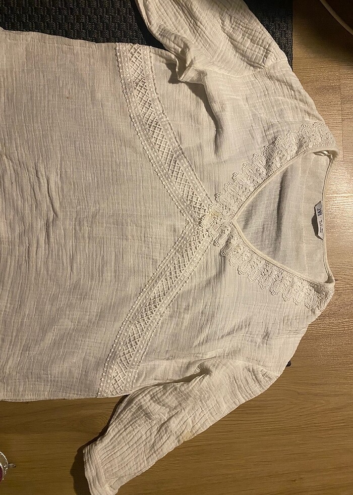 dantelli bluz - Görsel 2