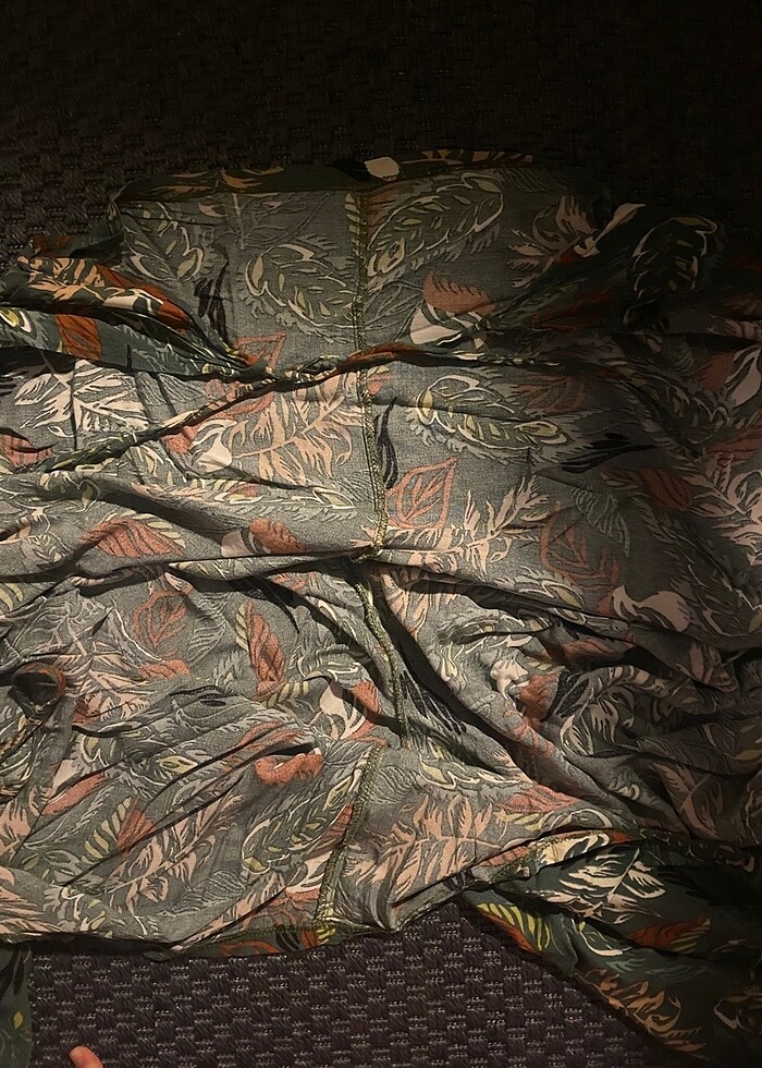 yırtmaçlı kumaş pantolon - Görsel 3