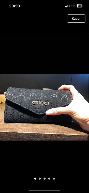 Gucci Gucci orijinal cüzdan