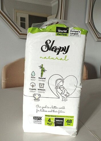Sleeypi 4 numaralı bez 48 adet