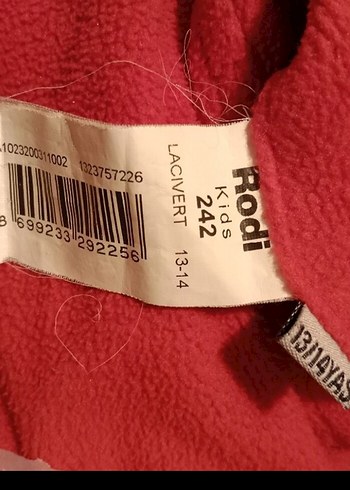 Fermuarlı, Yüksek Yakalı Kırmızı Siyah Erkek Mont - Görsel 3