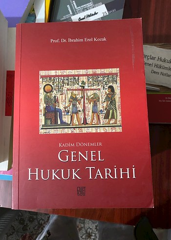 Genel Hukuk Tarihi - Kadim Dönemler Kitabı